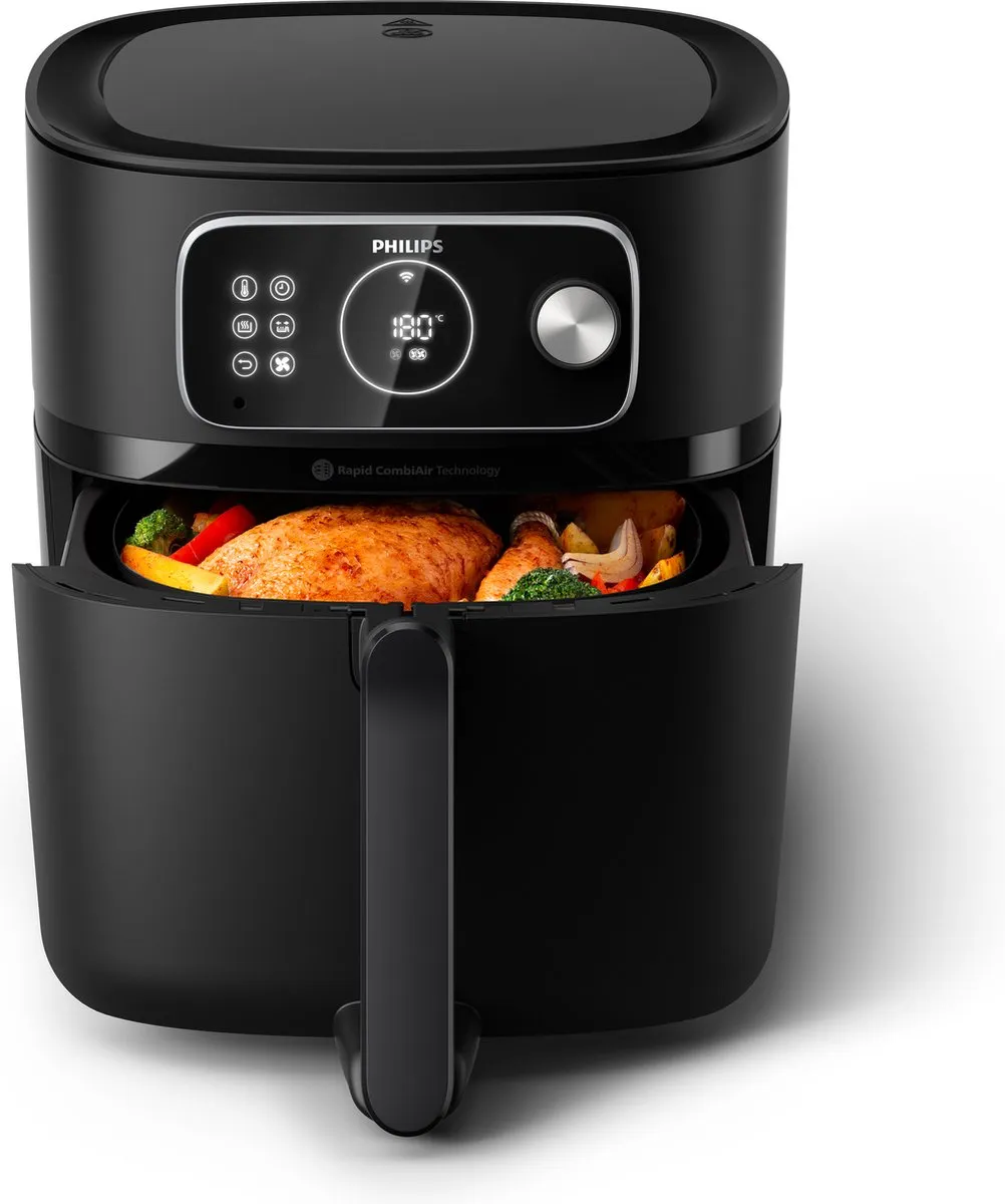 Philips Airfryer Combi 7000 Series HD9875/90 - 8,3L - 2200W - Zwart