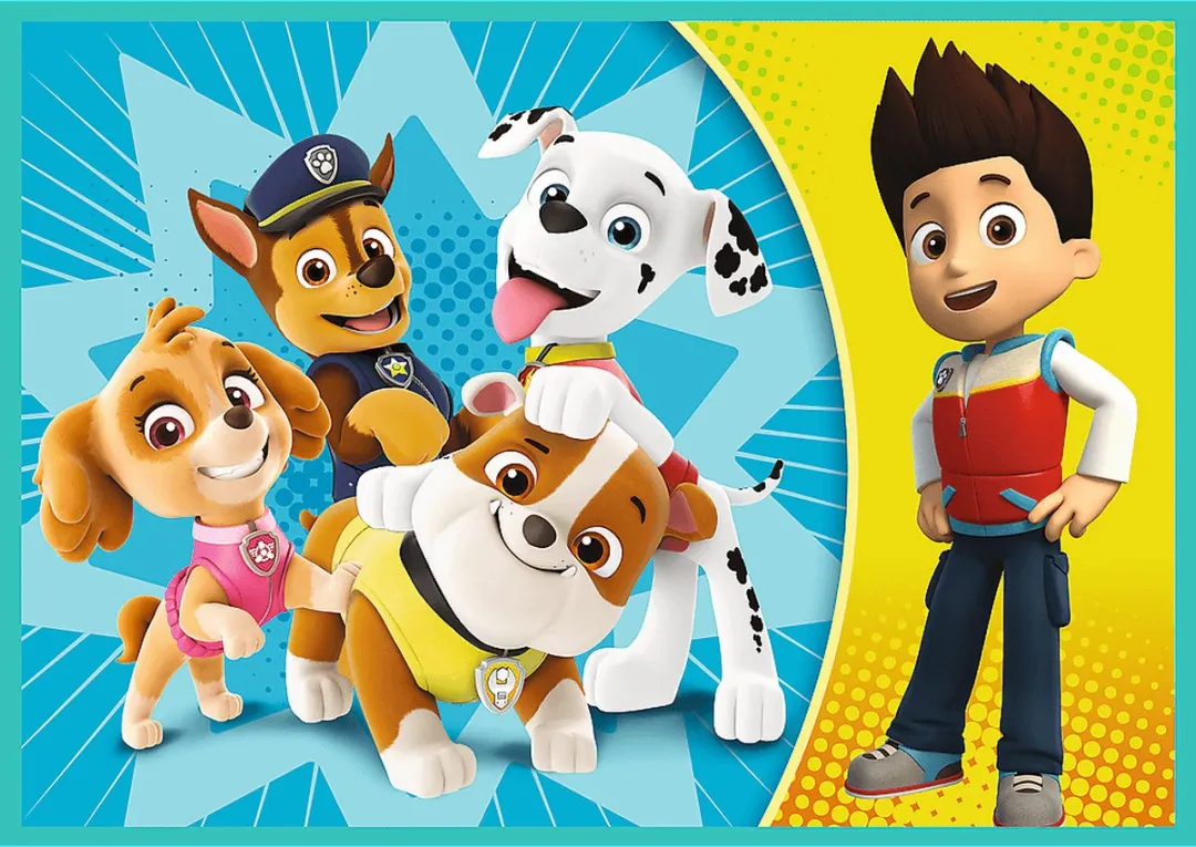 Trefl Paw Patrol 4-in-1 Puzzel - 71 Stuks