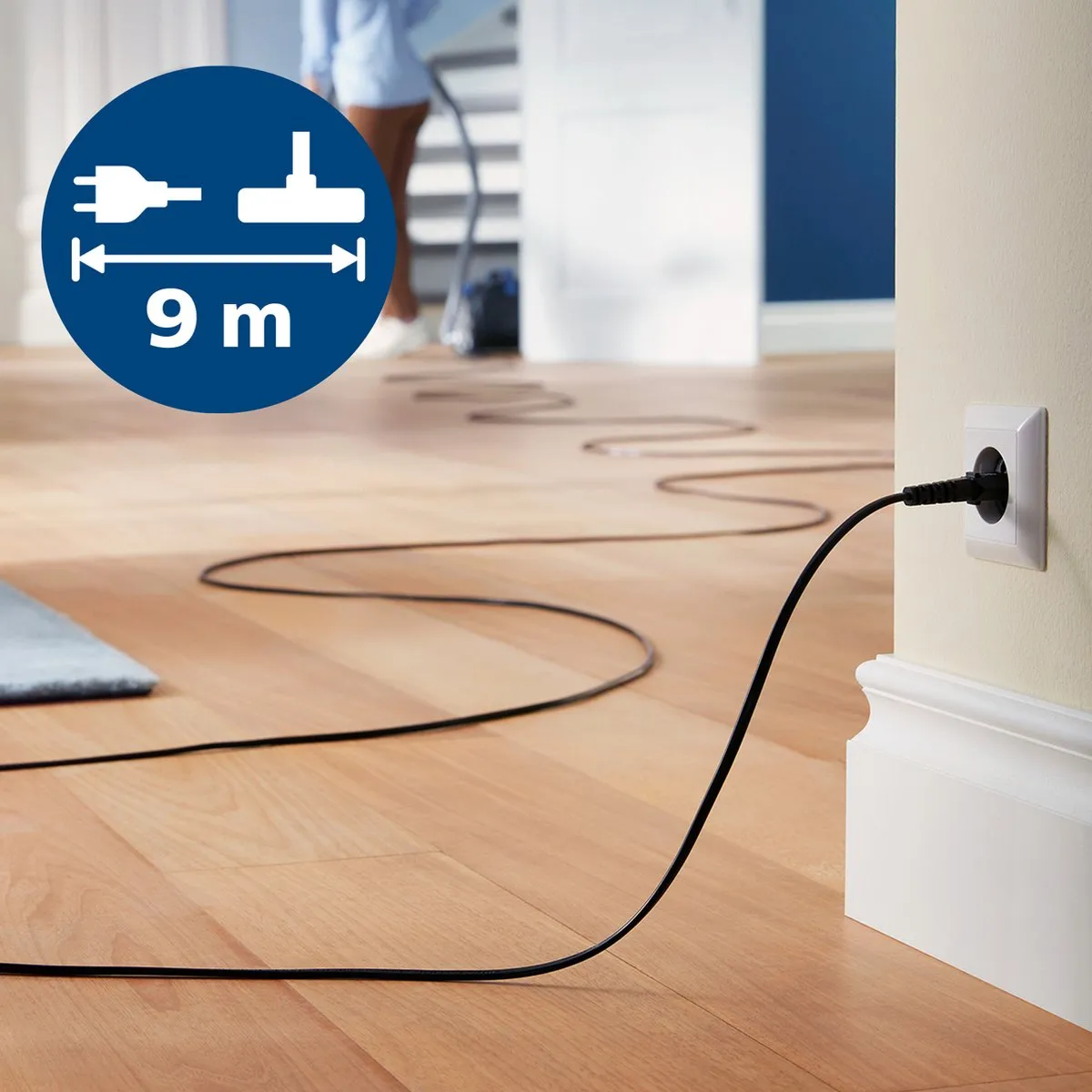 Philips PowerGo FC8244/09 Stofzuiger - 900W - Grijs