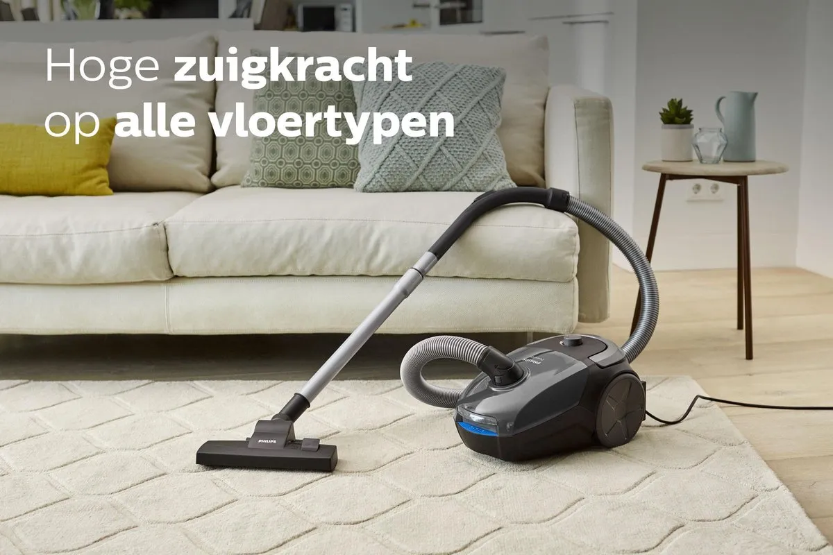 Philips PowerGo FC8244/09 Stofzuiger - 900W - Grijs