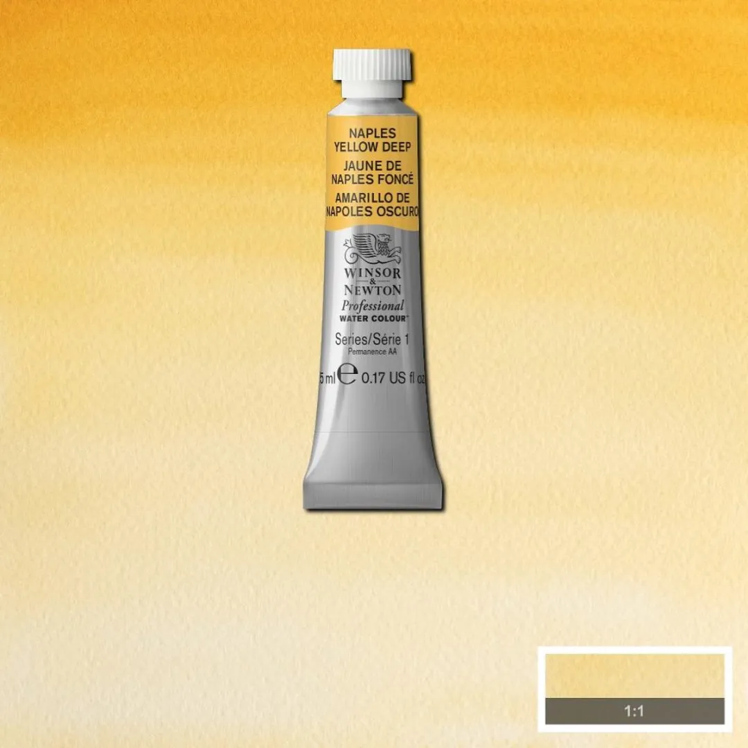 Winsor & Newton Professional Aquarelverf Naples Yellow Deep 5ml