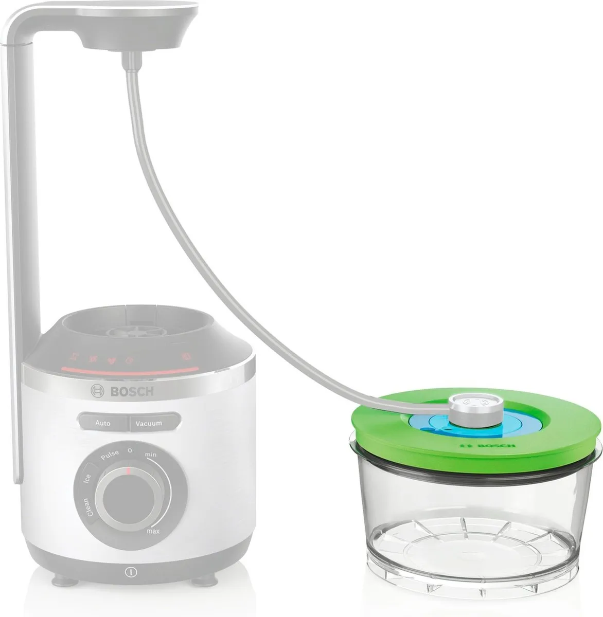 Bosch MMZV0SB2 Vacuüm Bewaardozen - 2 Stuks (0,75L & 1,5L) - Blauw/ Groen - afbeelding 6 van 6