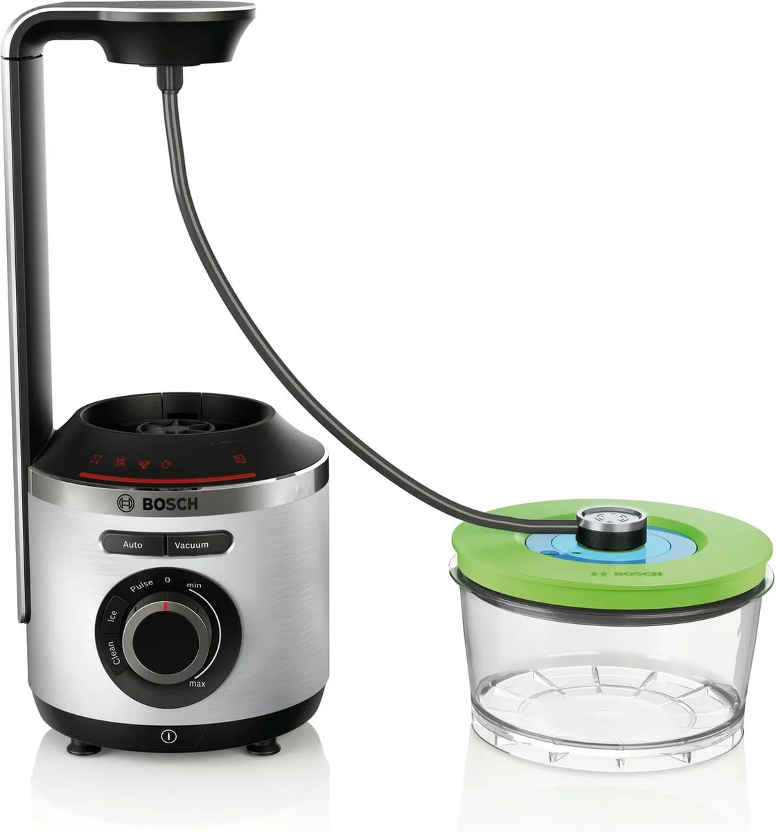 Bosch MMZV0SB2 Vacuüm Bewaardozen - 2 Stuks (0,75L & 1,5L) - Blauw/ Groen