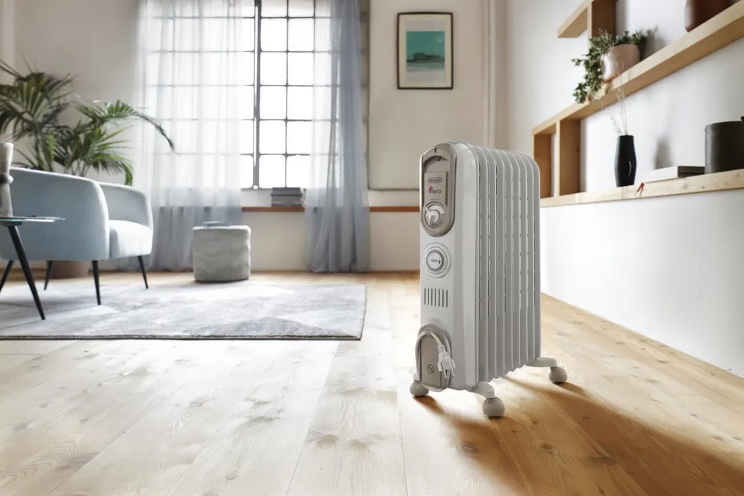 De'Longhi V550918T.WB Oliegevulde Radiator 1800W - Wit - afbeelding 5 van 6