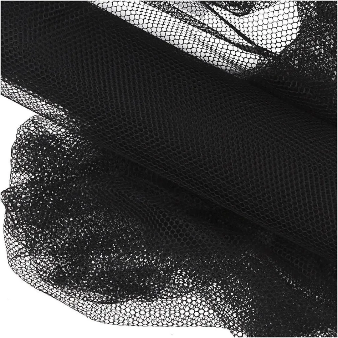Creativ Company Tule Rol 5m - Zwart