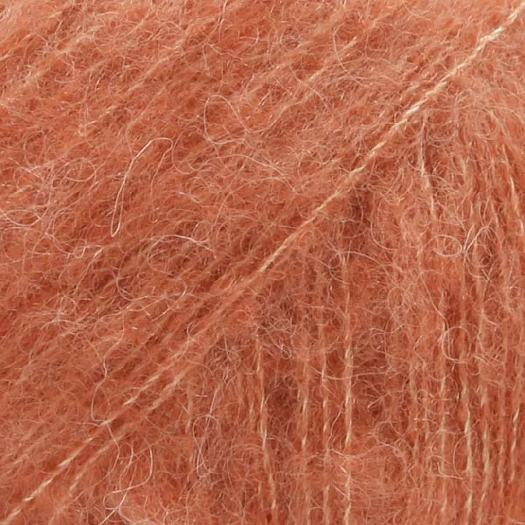 Drops Brushed Alpaca Silk Wol Garen Licht roest