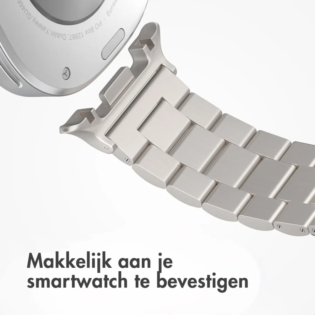 Imoshion Stalen Bandje Sterrenlicht - Samsung Galaxy Watch 8/Classic