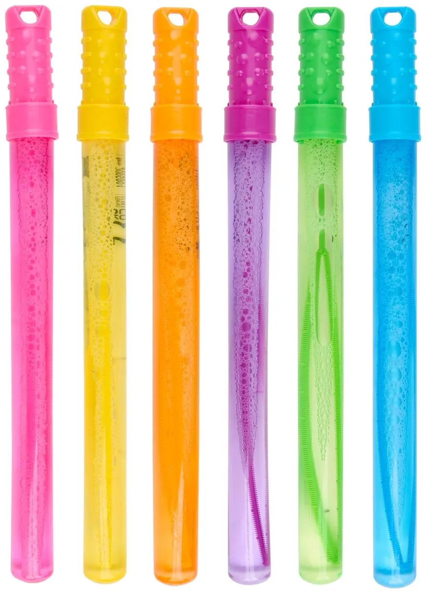 Eddy Toys Bellenblaas Zwaard Set 110ml - 6 Stuks