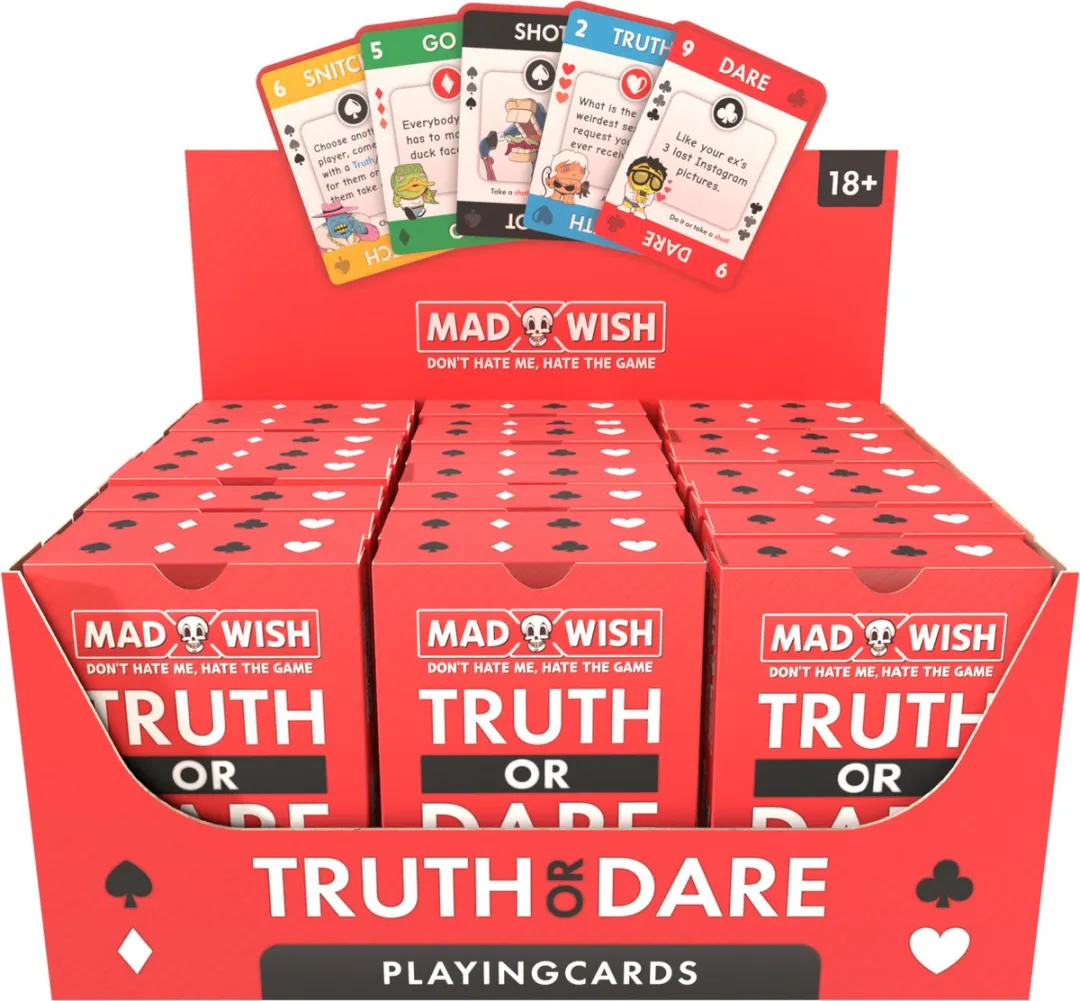MadWish 52 Kaartspel - MADWISH52CARDS - Drinkspel