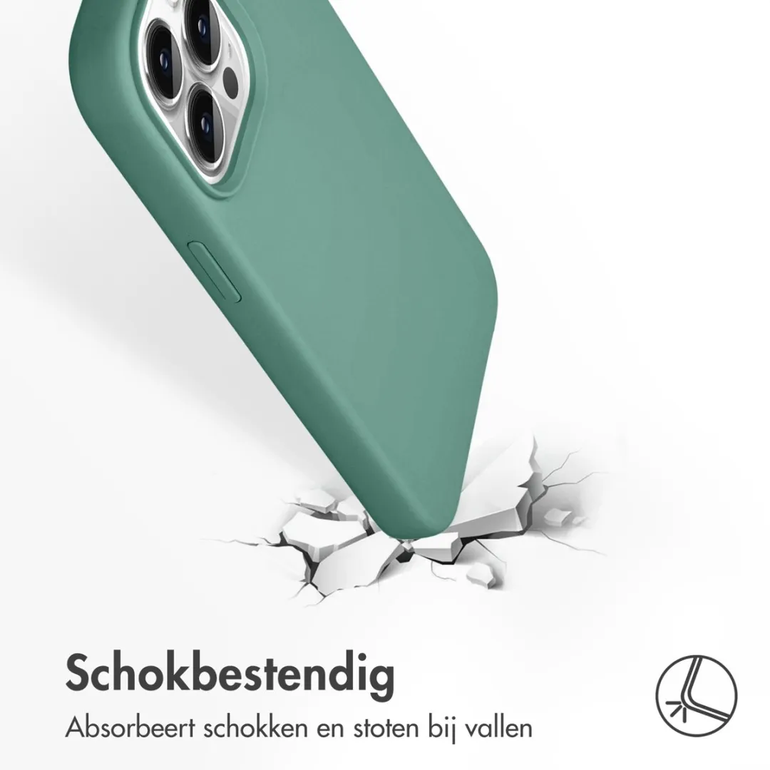 Accezz Hoesje iPhone 13 Pro - Donkergroen MagSafe - afbeelding 6 van 6