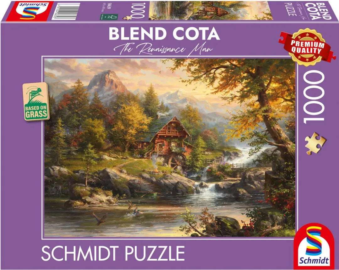 Schmidt Spiele Blend Cota Zomerhuis 1000 Puzzlestukken