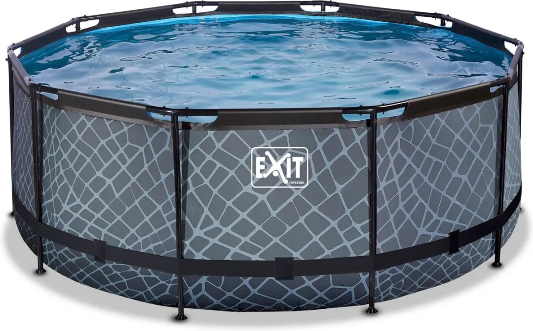 EXIT Stone Zwembad 360x122cm