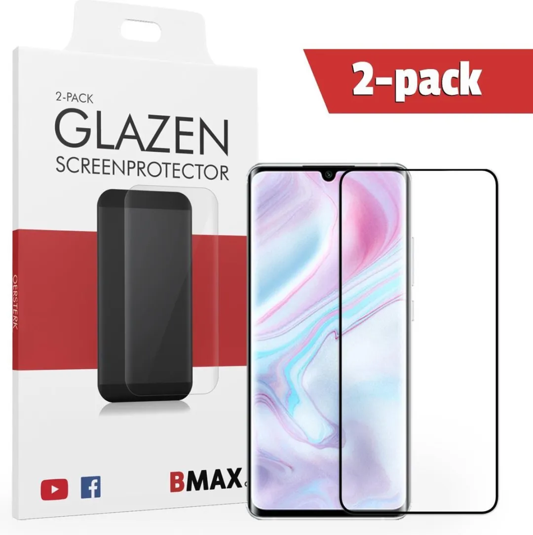 BMAX Xiaomi Mi 10 Full Cover Screenprotector