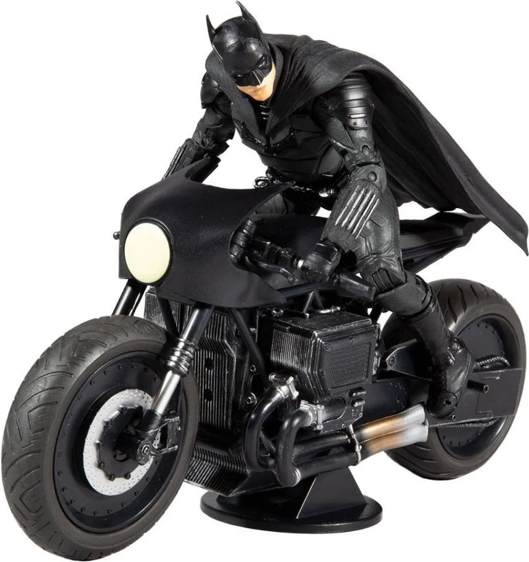 McFarlane Toys Batcycle DC Multiverse MCF15713 - Zwart
