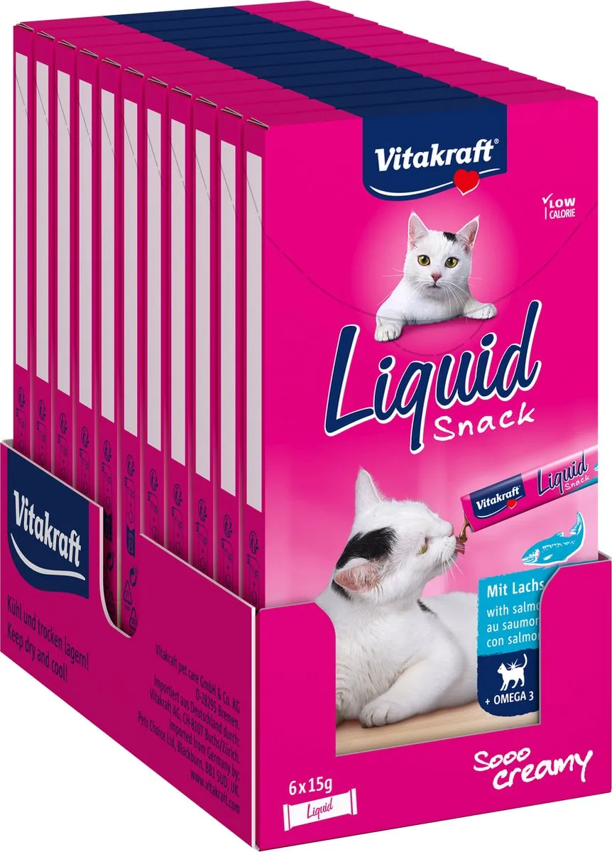 Vitakraft Liquid Snack Zalm