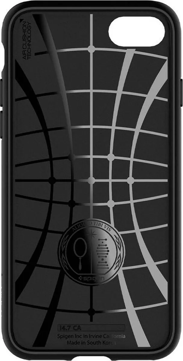 Spigen Core Armor Case iPhone SE 2020/2022 - Mat Zwart
