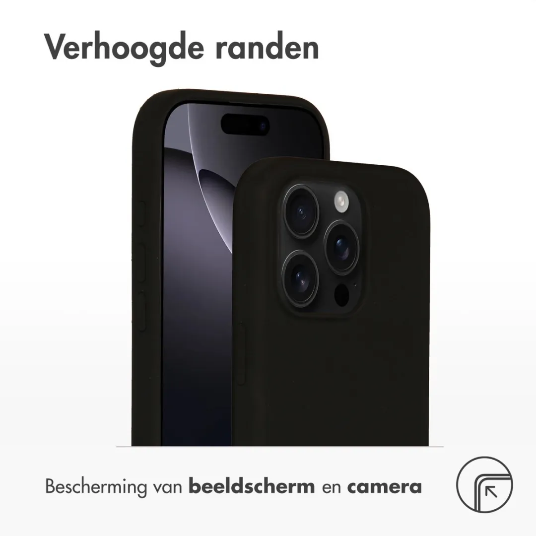 Accezz Hoesje iPhone 16 Pro MagSafe - Zwart