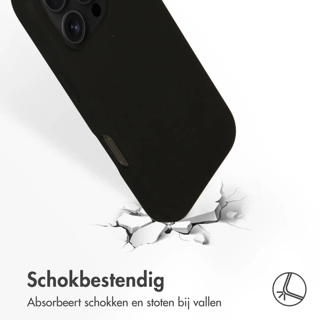 Accezz Hoesje iPhone 16 Pro MagSafe - Zwart