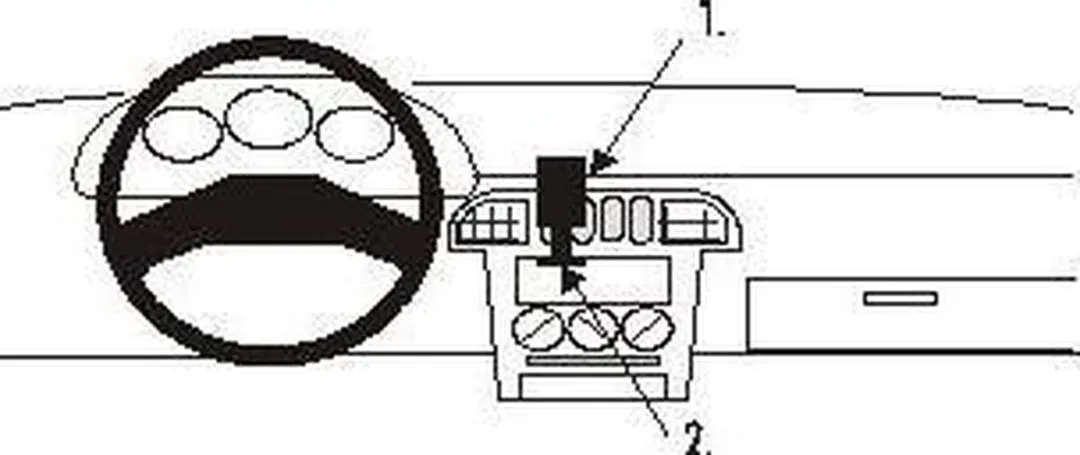 Brodit Proclip Center Mount 852038