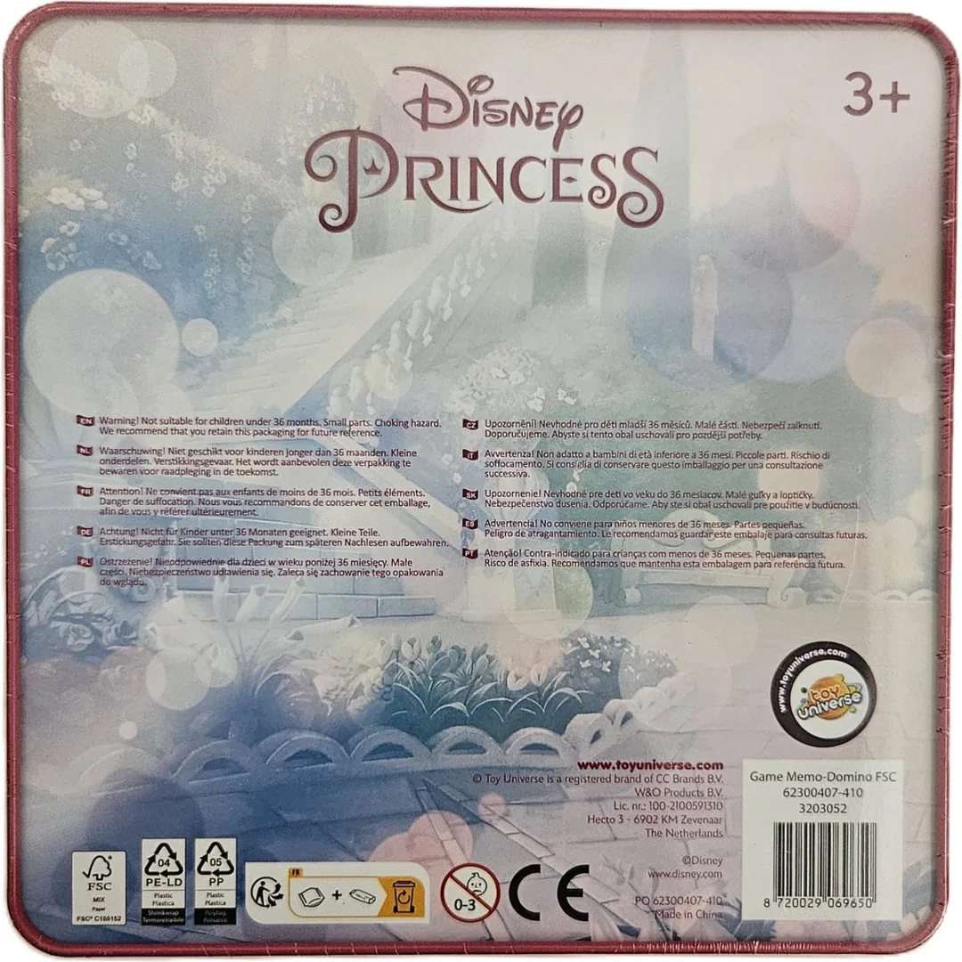 Disney Princess Domino - 2-4 spelers