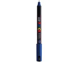 Posca Uni Posca 1MR Verfmarker - Donkerblauw