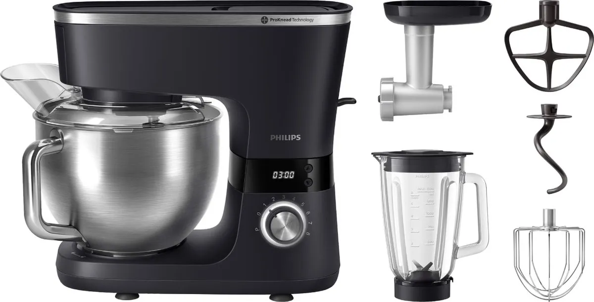 Philips 7000 series HR7962/21 - Keukenmachine - Incl accessoires