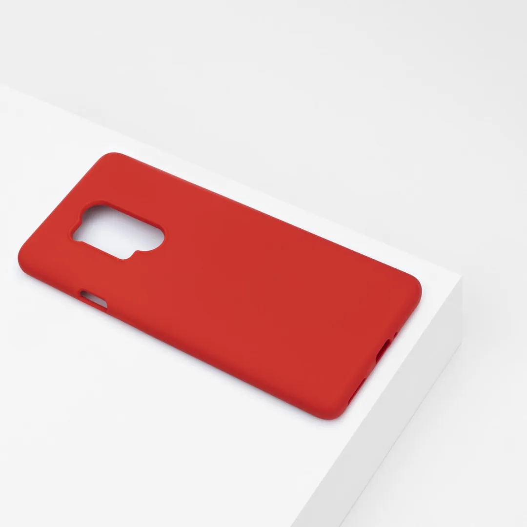 BMAX Siliconen Hoesje OnePlus 8 Pro - Rood - BMAX85415