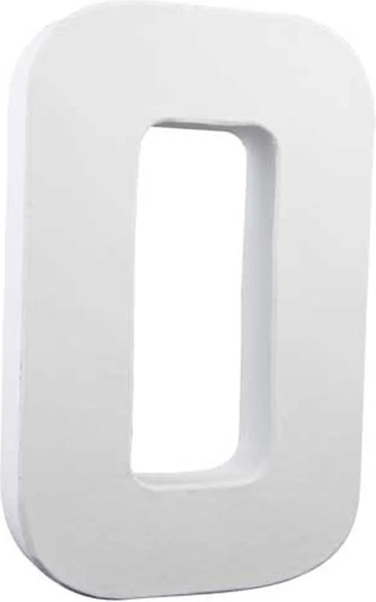 Decopatch Letter O 20,5 cm - Wit