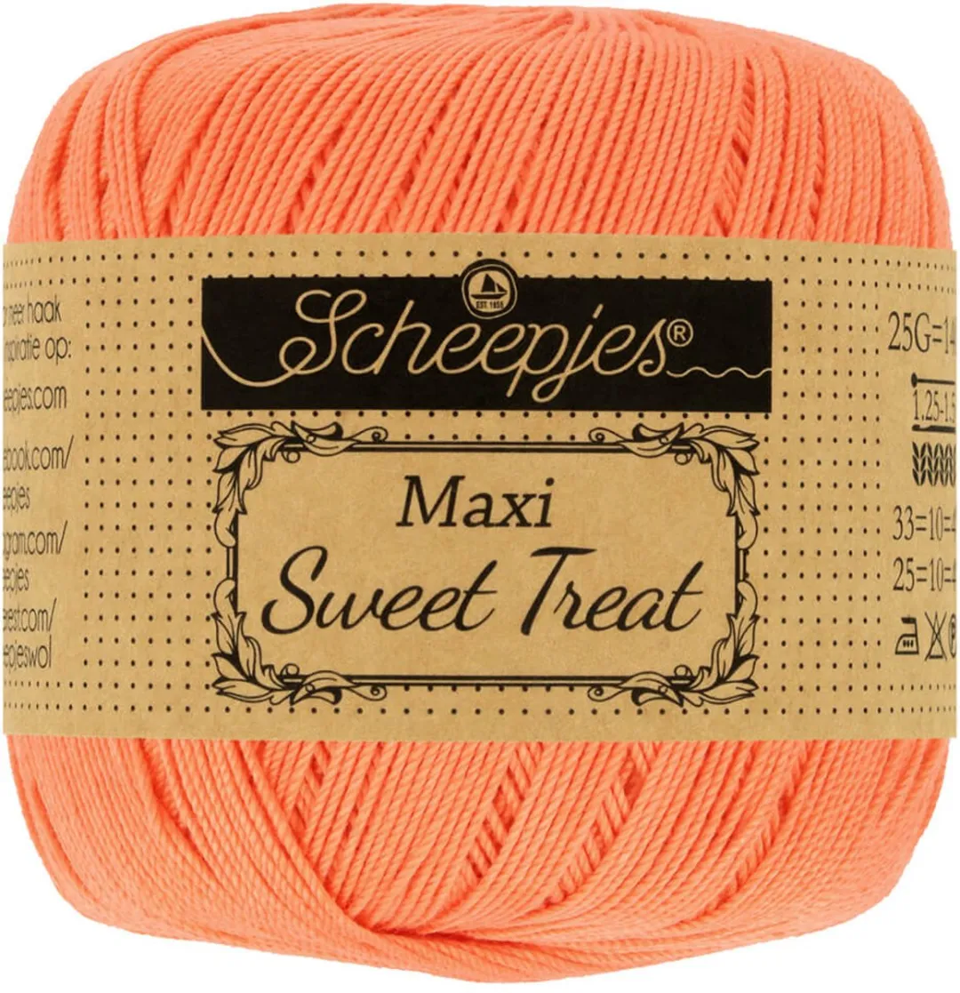 Scheepjes Maxi Sweet Treat 410 Rich Coral