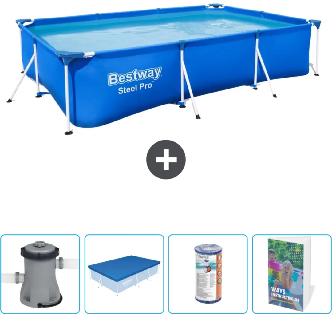 Bestway Steel Pro Zwembad 300x201x66cm