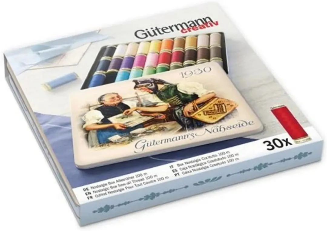 Gutermann Allesnaaigaren - 30 Spoelen Multi