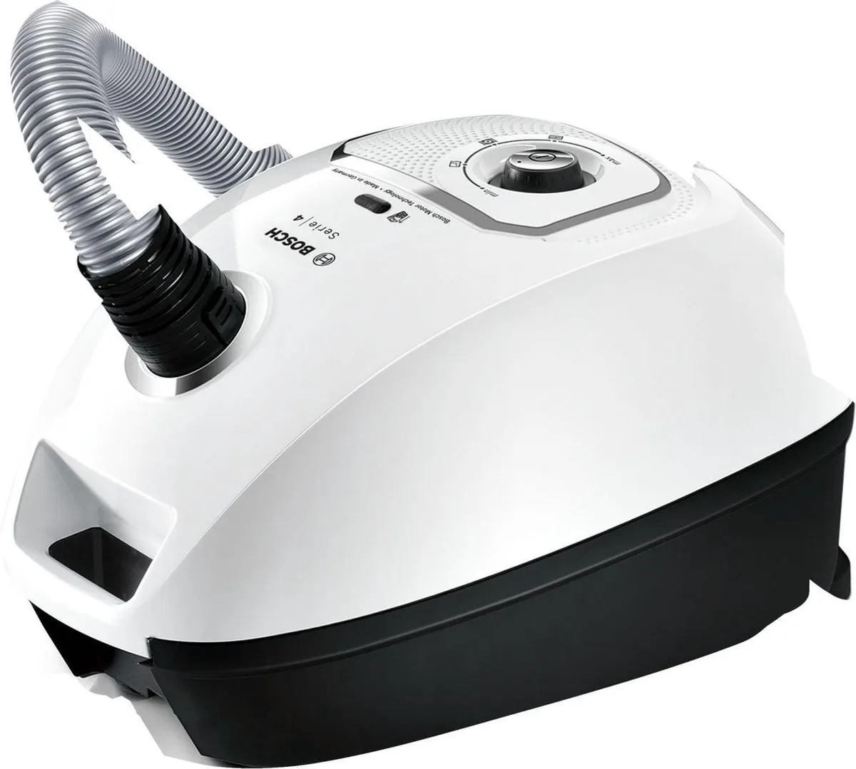 Bosch BGLS4X300 Cilinderstofzuiger - 4L - 600W - Zwart/Wit