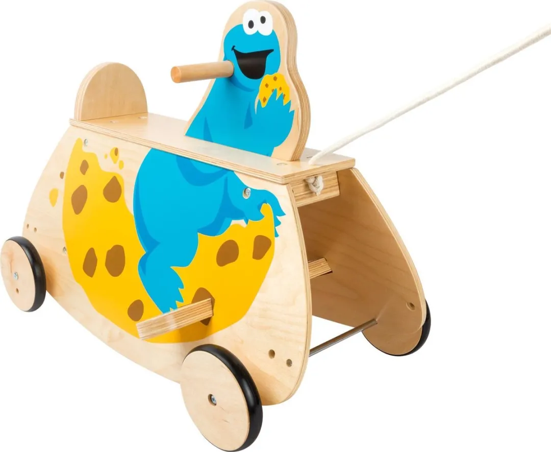 Sesame Street Cookie Swinging See-Saw met Wielen