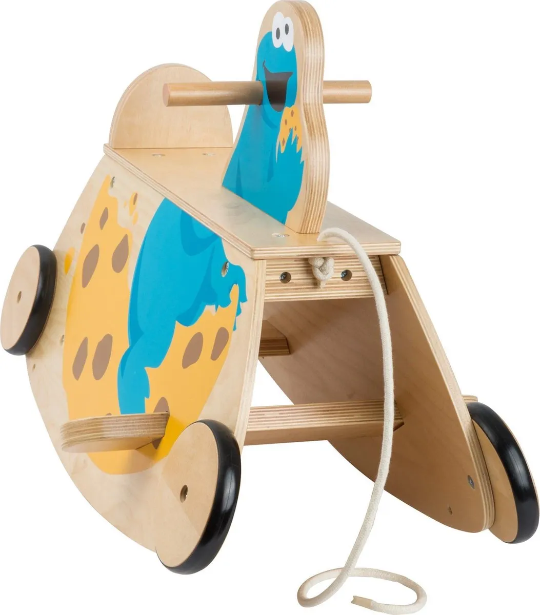 Sesame Street Cookie Swinging See-Saw met Wielen