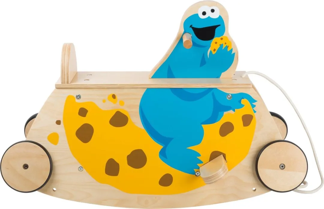 Sesame Street Cookie Swinging See-Saw met Wielen