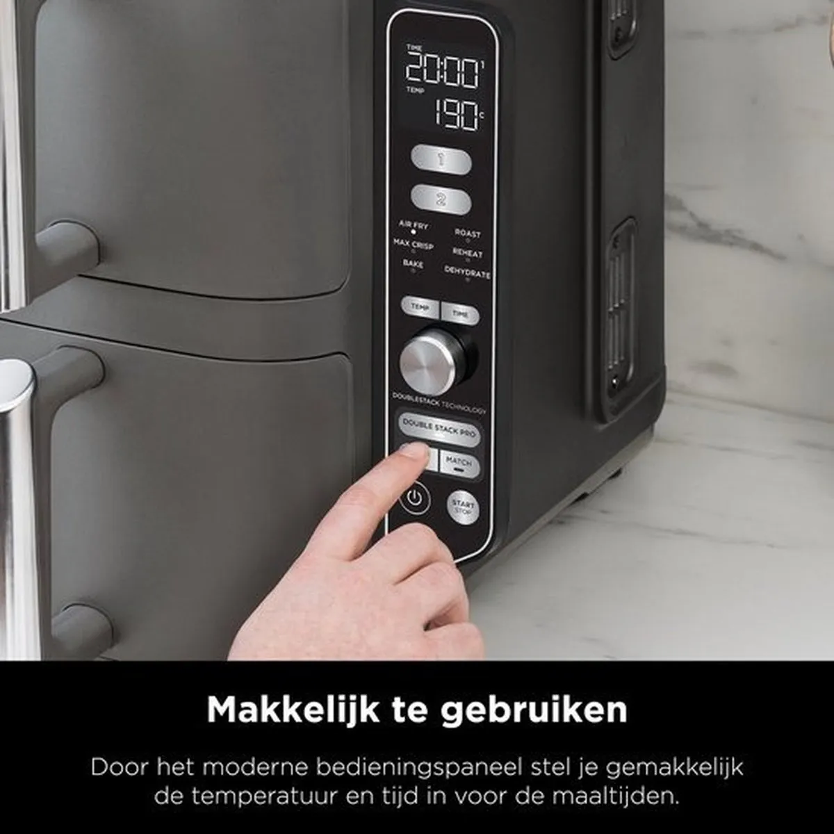 Ninja Double Stack Airfryer XXL SL451EU - 9.5L - Marineblauw