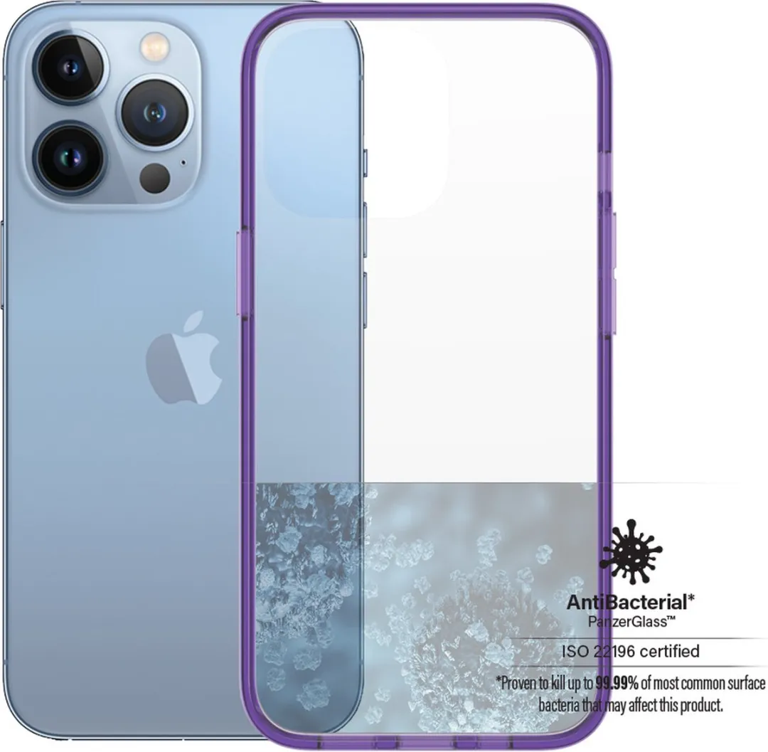 PanzerGlass ClearCaseColor PZ-0337 iPhone 13 Pro Hoes - Paars