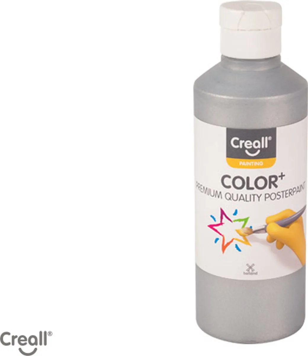 Creall Plakkaatverf Zilver 250ml