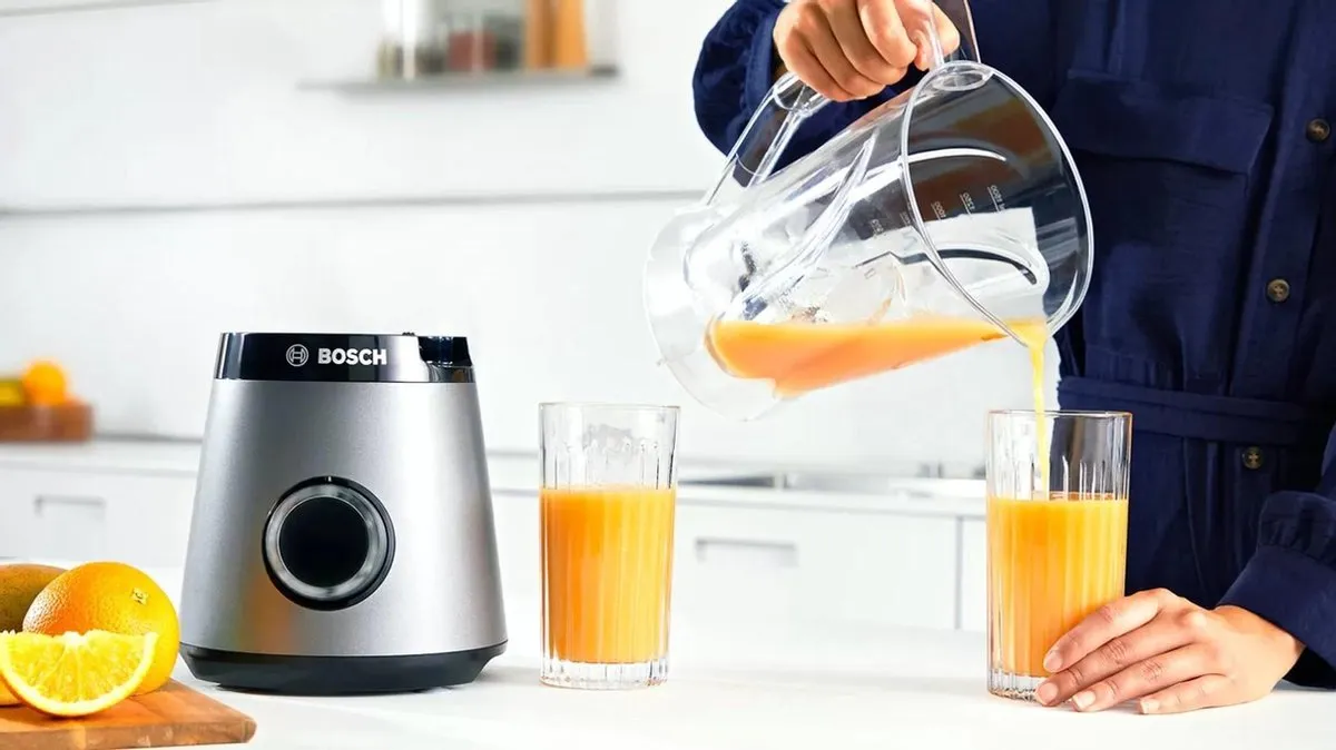 Bosch VitaPower MMB6384M Blender 1200W - RVS
