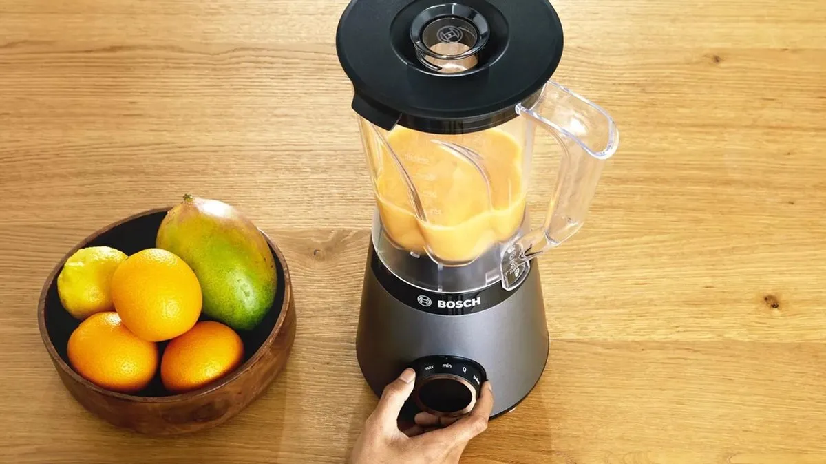 Bosch VitaPower MMB6384M Blender 1200W - RVS