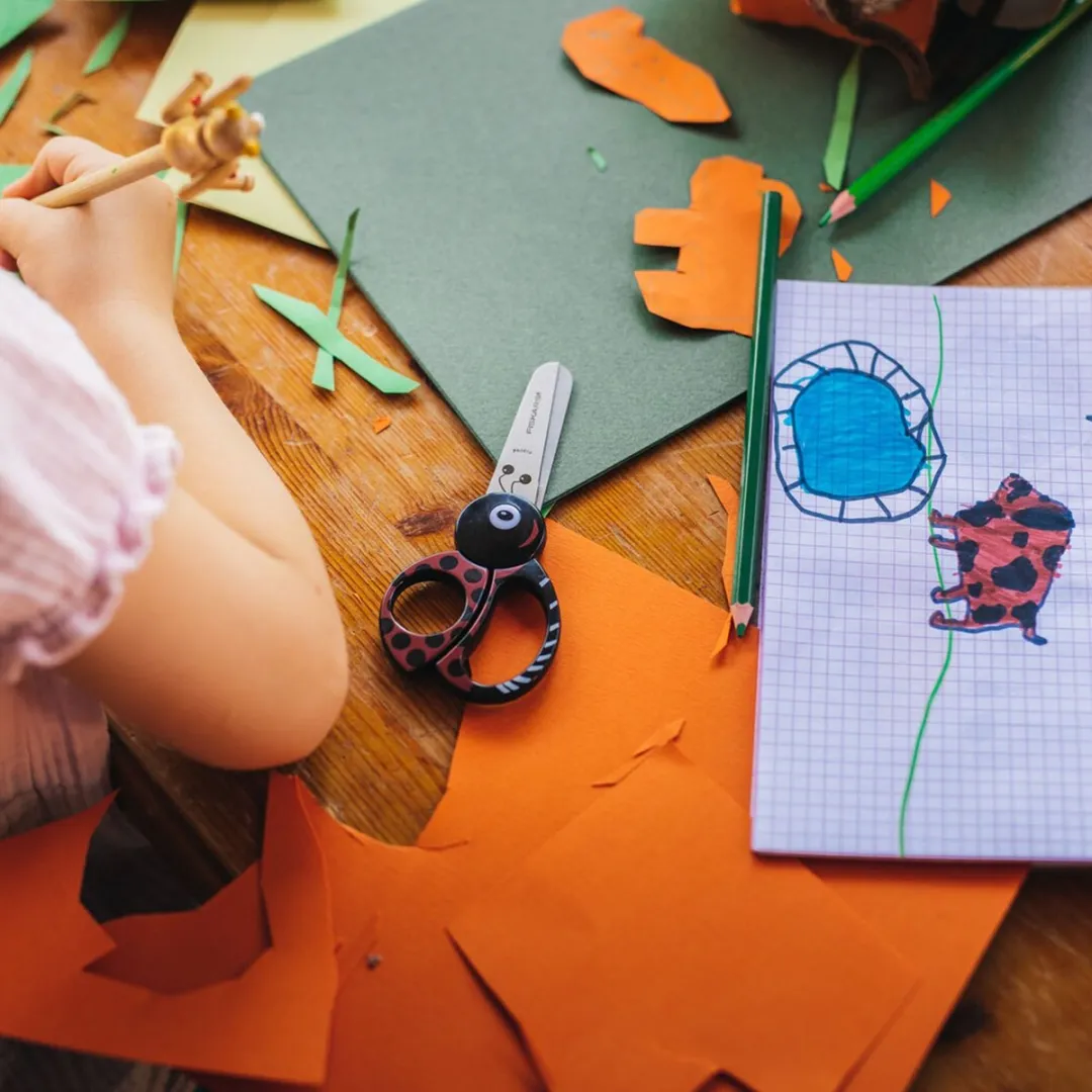 Fiskars Kinderschaar Links- en Rechtshandig