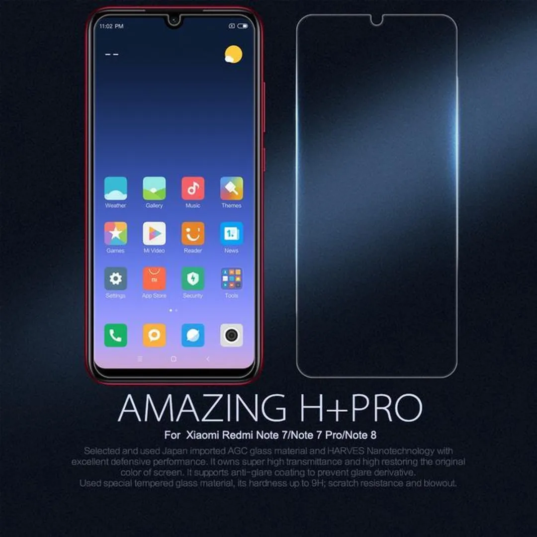 Nillkin Amazing Tempered Glass H+ Pro Screenprotector - Xiaomi Redmi Note 8 Pro - afbeelding 4 van 4
