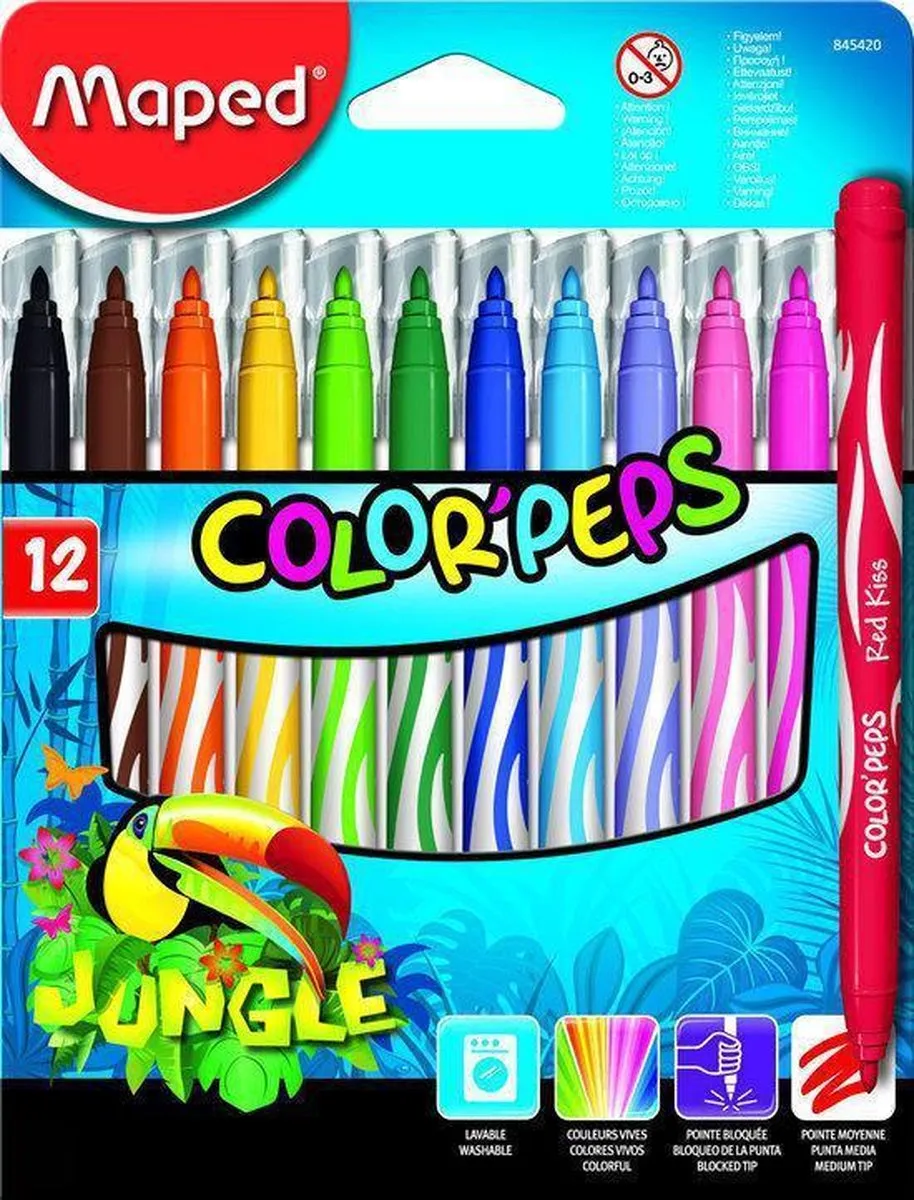Maped Color'peps Jungle Viltstiften
