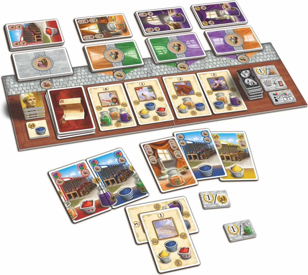 Queen Games Fresco Dobbelspel - 2-4 Spelers