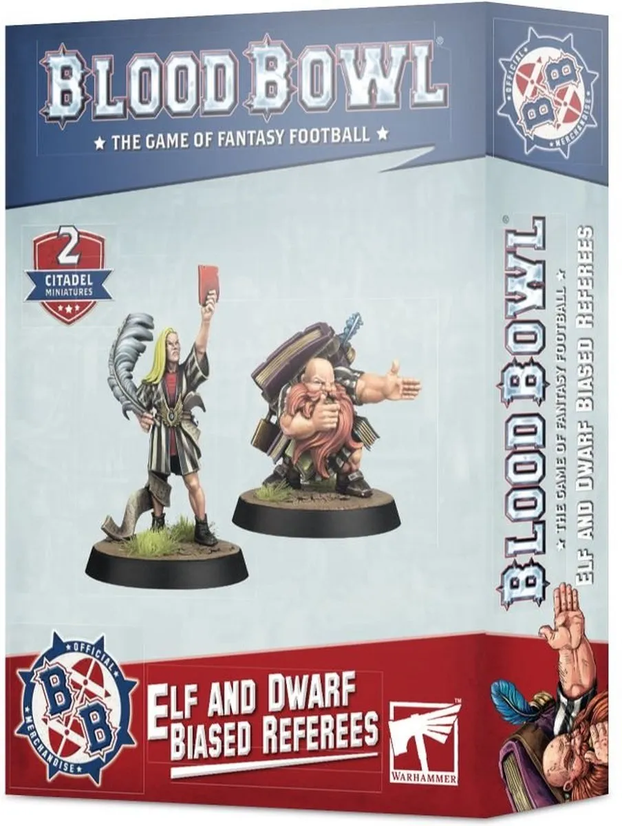 Games Workshop Blood Bowl Elf & Dwarf Scheidsrechters