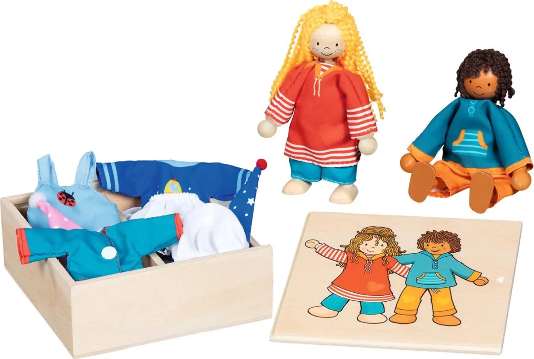 Goki Flexible Poppetjes 51482 - Multicolor