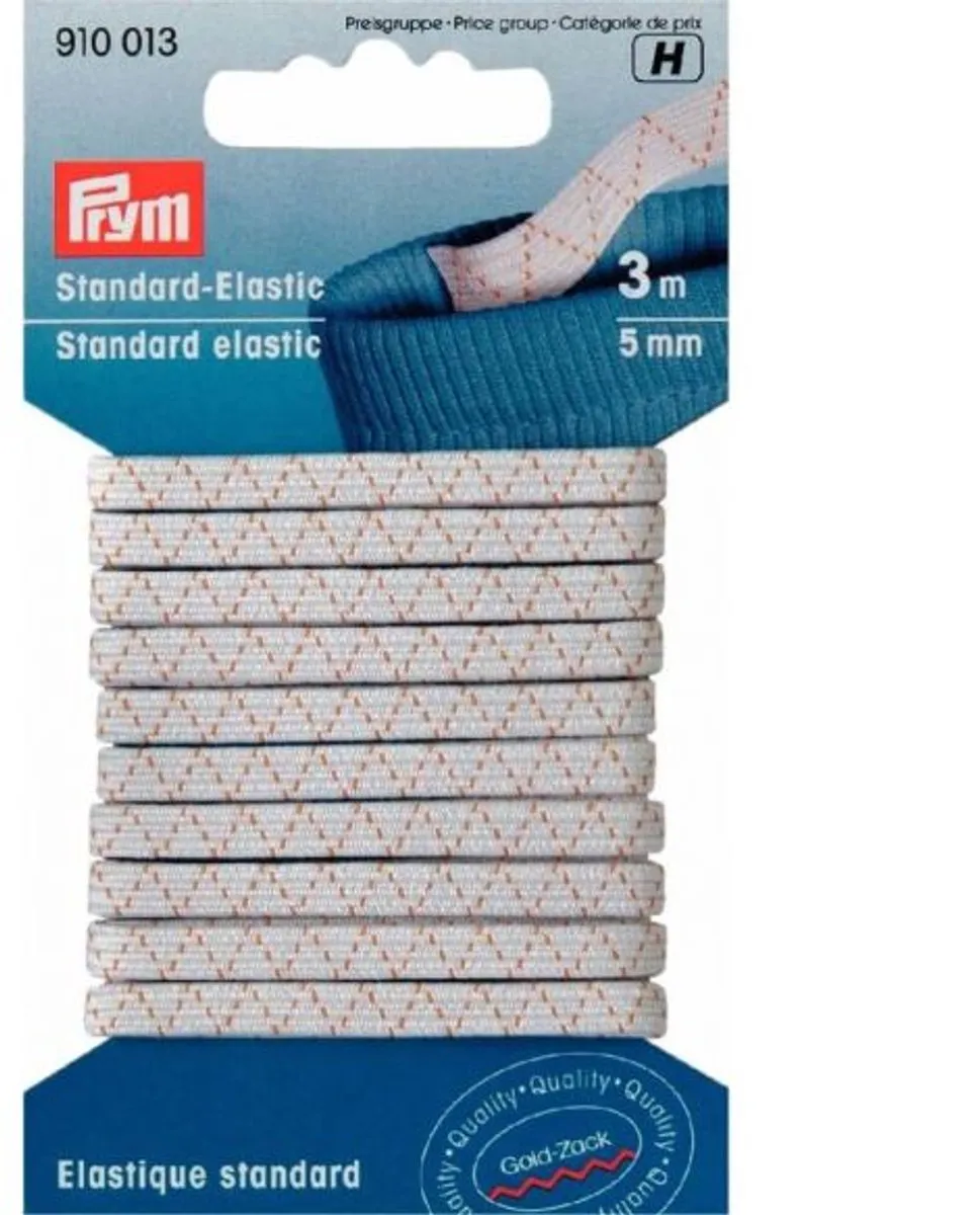 Prym Standaard Elastiek 5mm - 3m