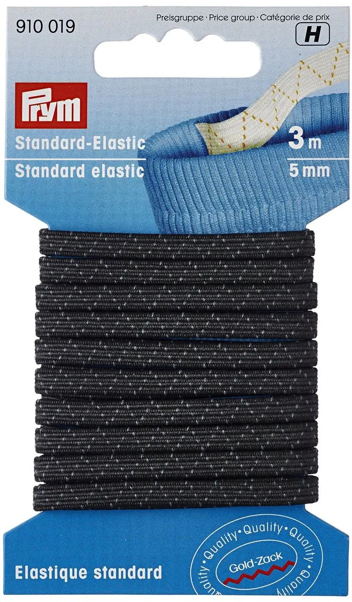 Prym Standaard Elastiek 5mm - 3m