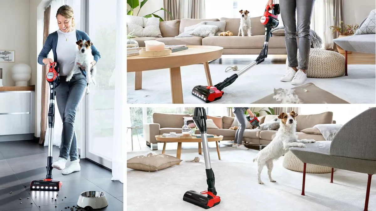 Bosch BCS711PET Steelstofzuiger - Rood