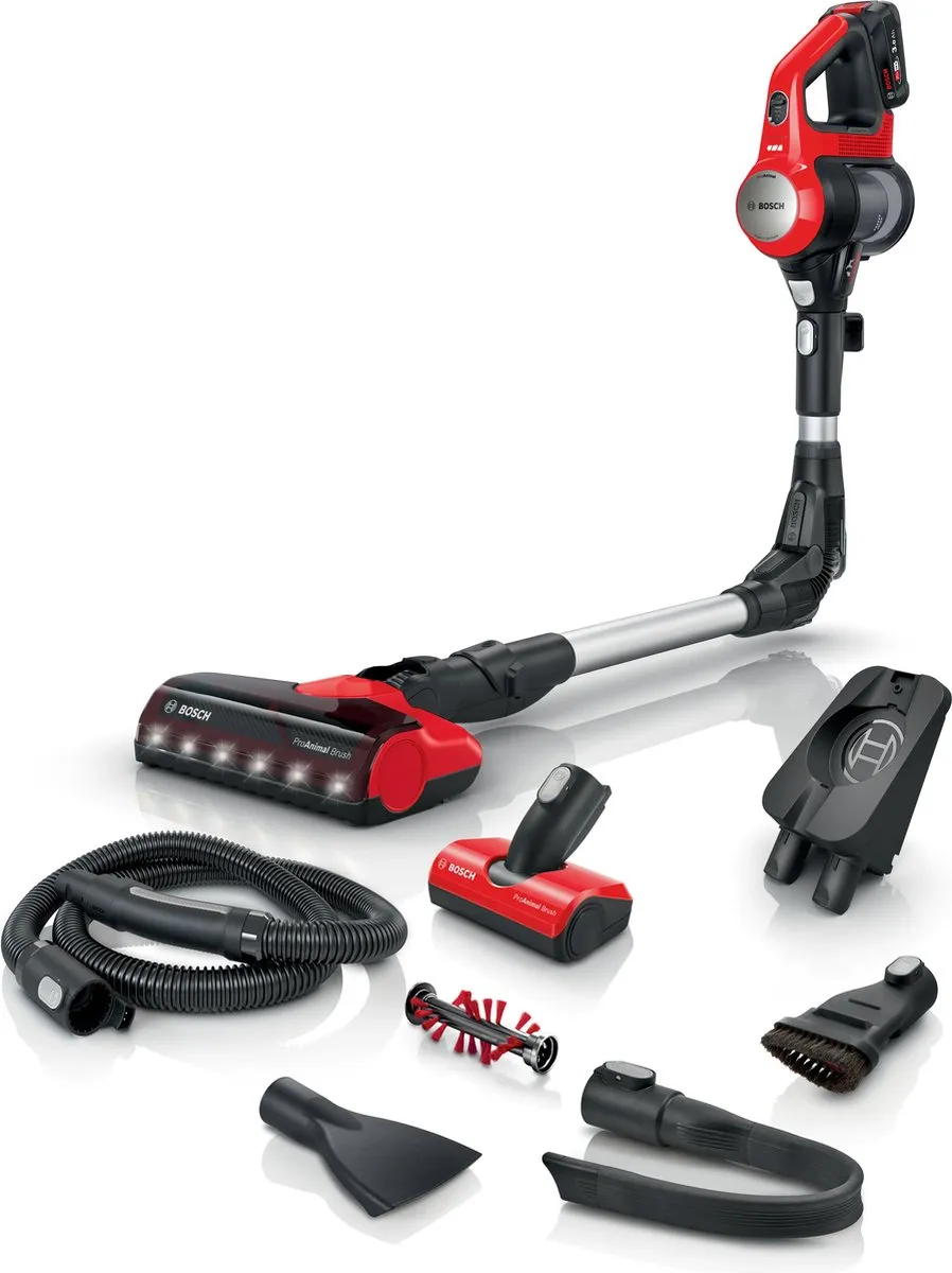 Bosch BCS711PET Steelstofzuiger - Rood
